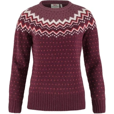 Afbeelding van Fjällräven dames Övik gebreide trui, zand, one size fits all