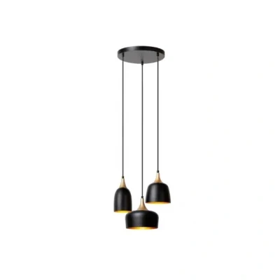Afbeelding van Lucide CHAYANNE Hanglamp 3xE14 Zwart