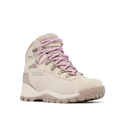 Afbeelding van Columbia Newton Ridge PLUS Waterproof Amped Outdoorschoenen, Dames, Maat: 40.5, Dark stone/cosmos Leer/ synthetisch