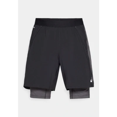 Afbeelding van Asics ROAD Short 2in1 short, Heren, Maat: XXL, Performance black/graphite grey