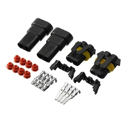 Afbeelding van MASUNN 2 stuks 9005 9006 Hb4 Hb3 Vrouwelijke Lamp Connectors Mannelijke Hid Xenon Socket Plug Set