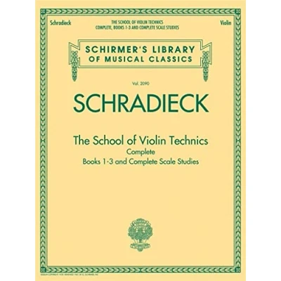 Afbeelding van Schradieck School Of Violin Technics
