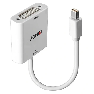 Afbeelding van LINDY Monitor Adapter [1x Mini DisplayPort stekker 1x DVI] 38318 0.18 m