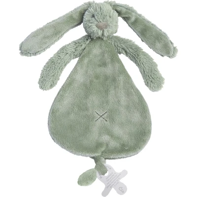 Afbeelding van Happy Horse Rabbit Richie Knuffeldoekje Green