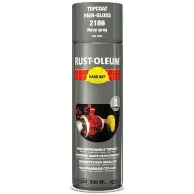 Afbeelding van Rust Oleum 2100 Hard Hat 500ml Spray RAL 7005 HG