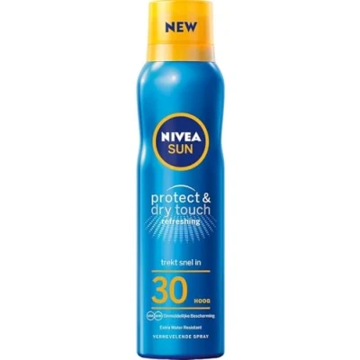 Afbeelding van Nivea Sun Protect &amp; Refresh SPF30 Zonnebrand Spray 200ml