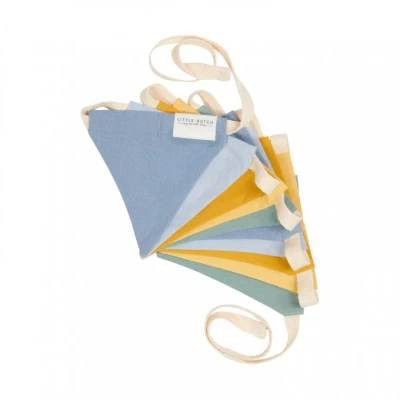 Afbeelding van Little Dutch Vlaggenlijn Blauw