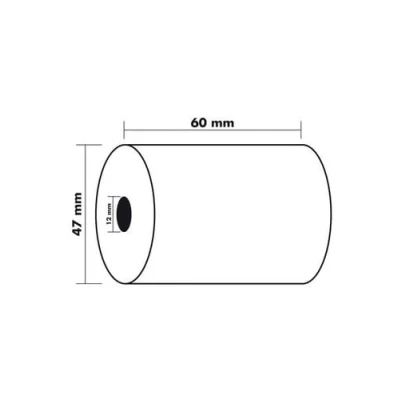 Afbeelding van Exacompta 40902E 30x Bob 1pli therm 55g 6
