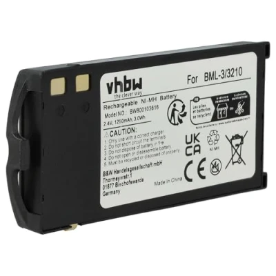 Afbeelding van vhbw 1200mAh NI MH batterij voor Nokia 3210 vervangt BML 3