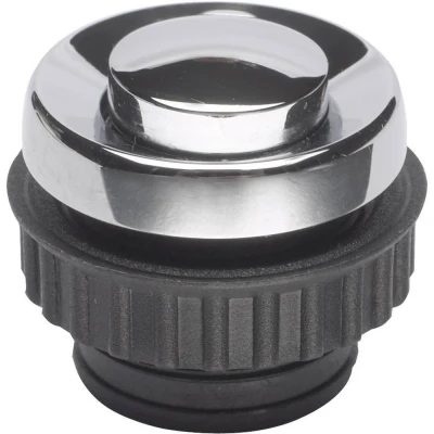 Afbeelding van Grothe 62054 Belknop 1 voudig Chroom 12 V/1,5 A
