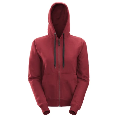 Afbeelding van Dames Zip Hoodie, Chili Rood (1600), Xl