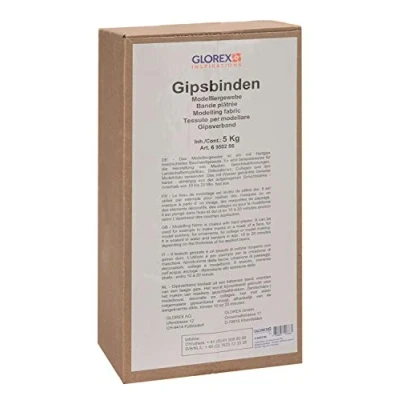 Afbeelding van GLOREX Gipsstrips, wit, 5 kg