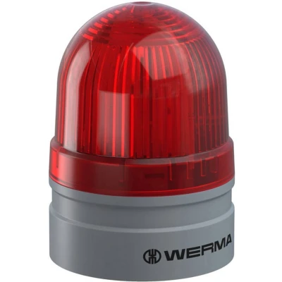 Afbeelding van Werma Signaltechnik Signaallamp Mini TwinLIGHT 115 230VAC RD 260.110.60 Rood 230 V/AC