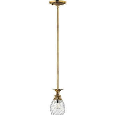 Afbeelding van Hinkley LED Pendelarmatuur Plantation 1X E27 Max 60W Dimbaar Burnished Brass