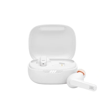 Afbeelding van JBL LIVE Pro+ Werkelijk draadloze koptelefoon met micro inwendig Bluetooth actieve geluidsdemping wit