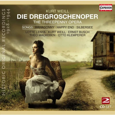 Afbeelding van Lotte Lenya, Kurt Weill, Ernst Busch, Theo MacKeben, Otto Klemperer Weill: The Threepenny Opera (2 CD)