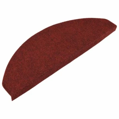 Afbeelding van Trapmatten zelfklevend 15 st 65x26 cm rood