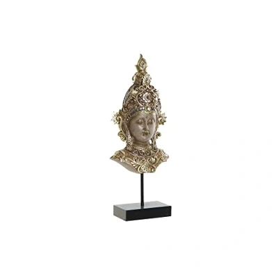Afbeelding van Decoratieve Figuren Dkd Home Decor Bruin Gouden Boeddha Orientaals 15 X 7 38 Cm