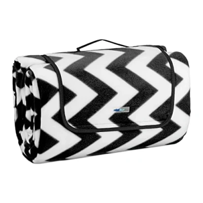 Afbeelding van Relaxdays picknickkleed fleece 200 x 300 cm isolerende picknickdeken xl waterdicht