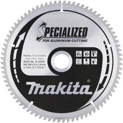 Afbeelding van MAKITA B 33308 zaagblad SPECIALIZED aluminium