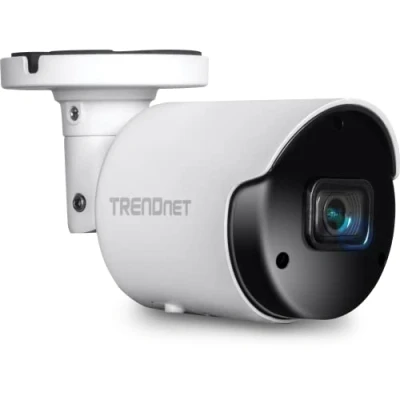 Image de TRENDnet TV IP1514PI Caméra de surveillance réseau puce extérieur, intérieur résistant aux intempéries couleur (Jour et nuit) 5 MP 2592 x 1920 Focale fixe audio LAN 10/100 H.265, H.264, MJPEG CC 12 V / PoE Conformité TAA
