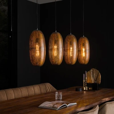 Afbeelding van Hoyz Hanglamp 3L Cosmic Brons Antiek