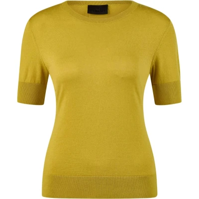 Afbeelding van Pikeur Shirt Selection Knitted Golden Olive