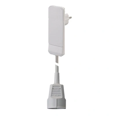 Afbeelding van Bachmann 933.006 Stroom Verlengkabel 16 A Wit 1.50 m H05VV F 3G 1,5 mm²