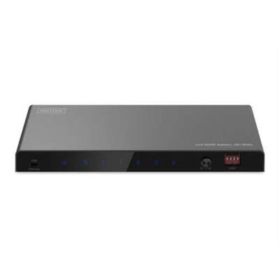Image de DIGITUS Répartiteur vidéo/audio 8K, 1x4 4 x HDMI de bureau