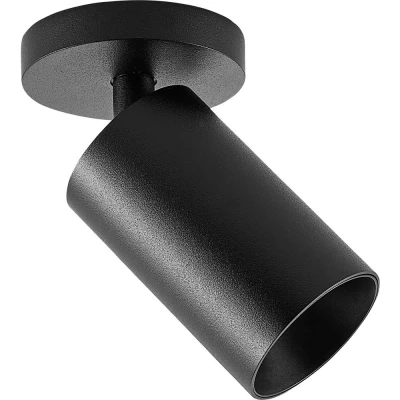 Afbeelding van CAN TILT plafondspot, zwart, Ø 8 cm, 1 lamp, metaal GU10