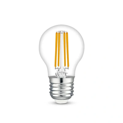 Afbeelding van Yphix E27 Led Filament Kogellamp Atlas G45 4,2w 2700k Dimbaar LEDdirect.nl