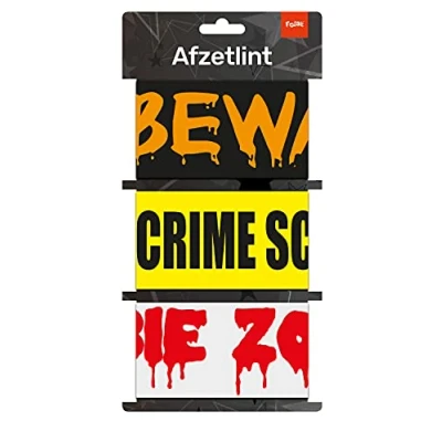 Afbeelding van Folat Halloween Decoratie Markeerlint (3 stuks) Versiering