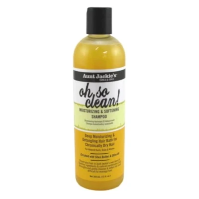 Afbeelding van Aunt Jackies Oh So Clean Moisturizing &amp; Softening Shampoo 355ml