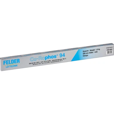 Afbeelding van Felder 330120501 Soldeertin Staaf CuP 179 1 kg 2 mm