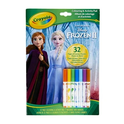 Image de Album Coloriage et Activités Crayola La Reine des Neiges
