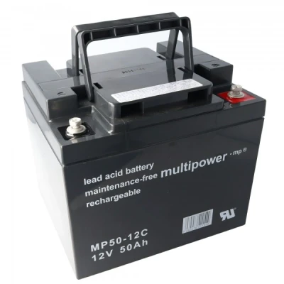 Afbeelding van Multipower MP50 12C lange levensduur en lage zelfontlading