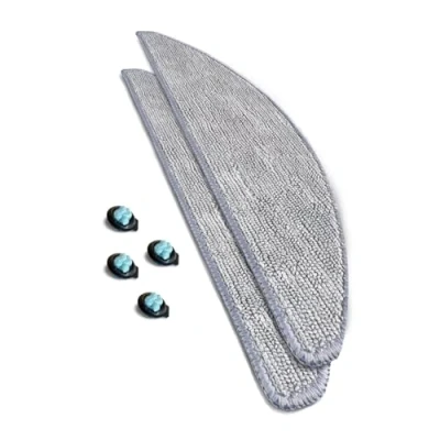Afbeelding van iRobot Roomba Combo® i5 / j5 Originele Onderhoudset Nat Dweilen 2 schoonmaakpads 4 Lapis wicks