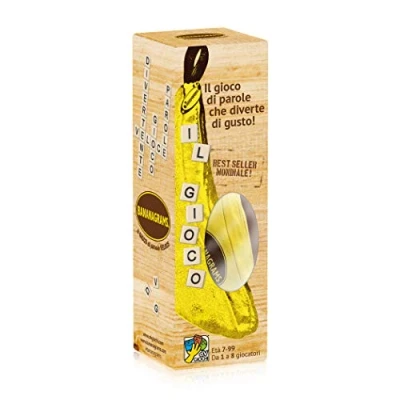 Afbeelding van dV Giochi Bananagrams Het spel dat je kent Cruciate Woorden Fame Italiaanse editie, veelkleurig, DVG9364