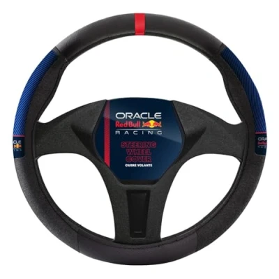 Afbeelding van Red Bull Oracle Universele stuurwielhoes Type 02 Zwart/Rood/Blauw