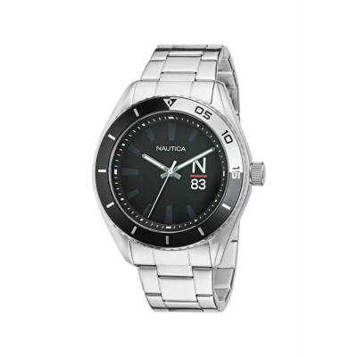 Afbeelding van Nautica Finn World Analoog Horloge Zilveren Toon Case: 100% Stainless Steel Armband: 44 NAPFWF309