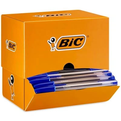 Afbeelding van BIC Cristal Balpen Voordeelpak 150 blauwe balpennen lijndikte 0.4 mm