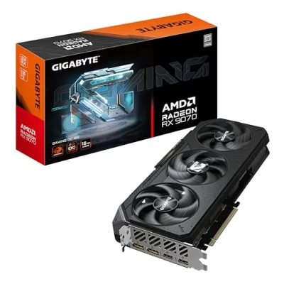 Image de Carte Graphique Gigabyte AMD Radeon RX 9070 GAMING OC 16G