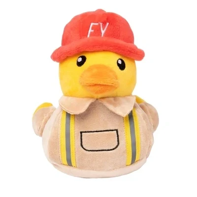 Afbeelding van FuzzyYard eend knuffel voor de hond Duck Firequacker
