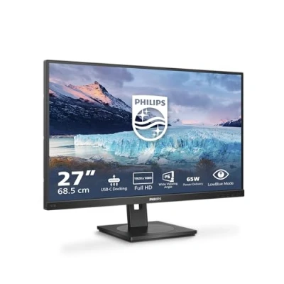 Afbeelding van Philips 273S1/00 LED monitor Energielabel E (A G) 68.6 cm (27 inch) 1920 x 1080 Pixel 16:9 4 ms HDMI, DisplayPort, Audio Line out, USB 3.2 Gen 1, C IPS