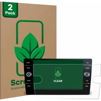Afbeelding van ScreenLeaf Screenprotector voor Volkswagen T6 2021 Discover Media 8&quot; Duurzame schermbescherming Folie Beschermfolie transparant (2 Stuks)