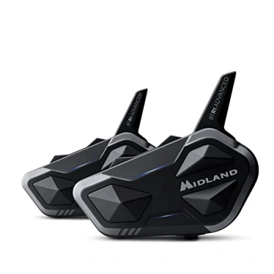 Afbeelding van Midland C1529.01 BTR1 Advanced Bluetooth Kommunikation Portofoonset voor motorrijders Geschikt (helm) Integraalhelm, Jethelm, Systeemhelm