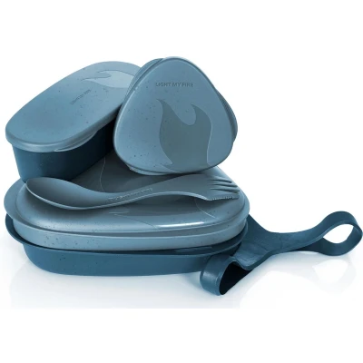 Afbeelding van Light My Fire Mealkit, Blauw, Polypropyleen (PP), Thermoplastische elastomeer (TPE), 1 persoon/personen, 0,9 l, stuk(s), 260 ml