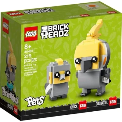 Afbeelding van LEGO BrickHeadz™ Valkparkiet 40481