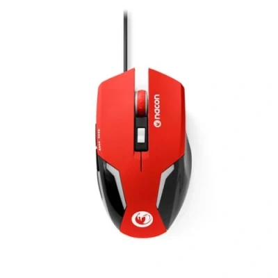 Afbeelding van Nacon 095600 Gm 105 Bedrade Gaming Muis, Rood Pc