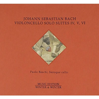 Afbeelding van Bach: Violoncello Solo Suites IV, V, VI / Paolo Beschi